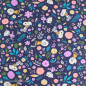Preview: Bio-Jersey Snoopy Blumen (Lizenz)